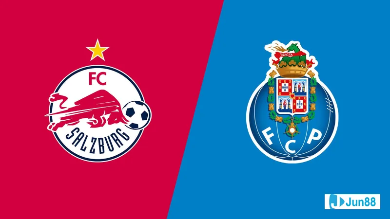 Cầu thủ Salzburg vượt qua cầu thủ Porto với tốc độ và kỹ thuật tuyệt vời